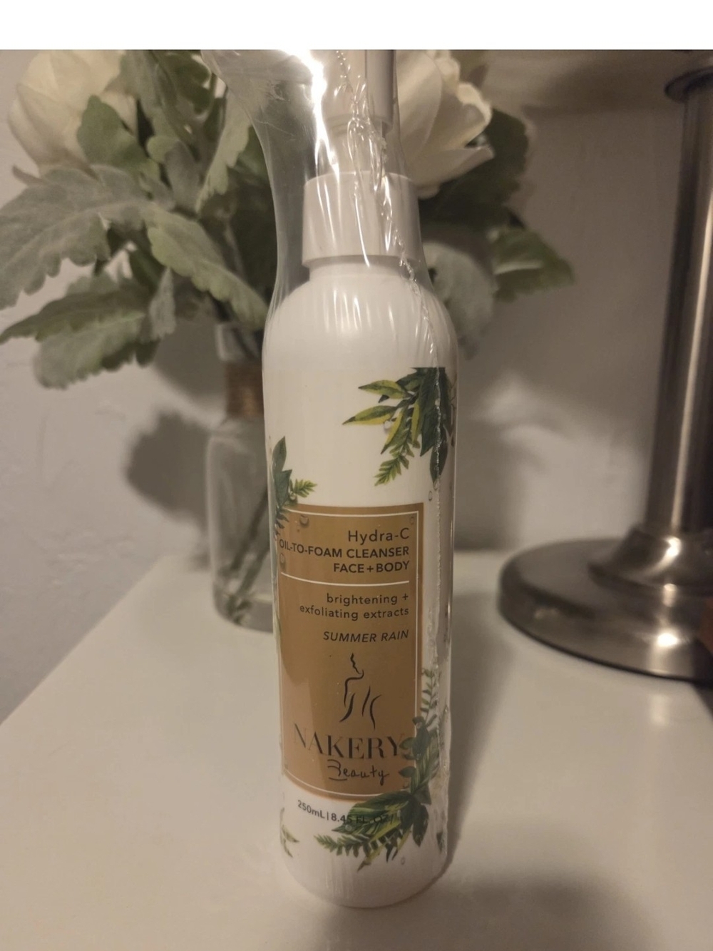 Nakerys Beauty Hydra-C Misto-Foam Cleanser - White (Summer Rain)